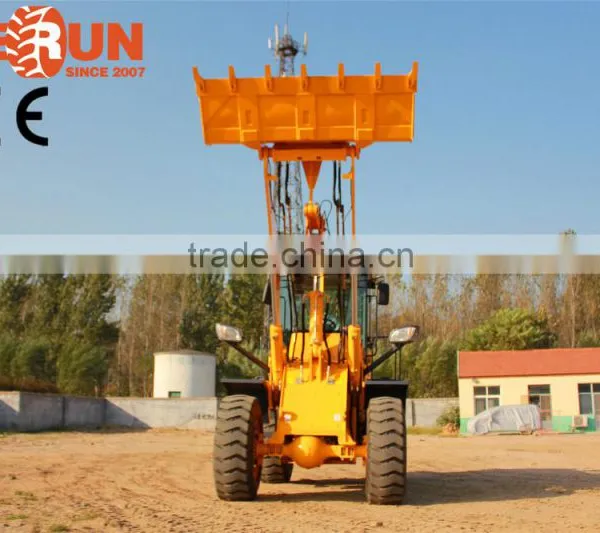 3 Ton Everun Brand New Front End Loader With Sweeper For Sale photo-6