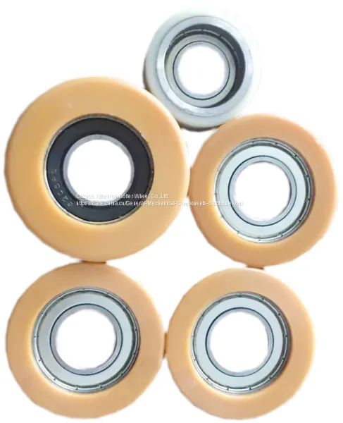 PU Guiding Wheel,polyurethane Rolling Wheel, Automotive Assembly Line Roller, Asrs Logistic Conveyor Steering Wheels photo-2