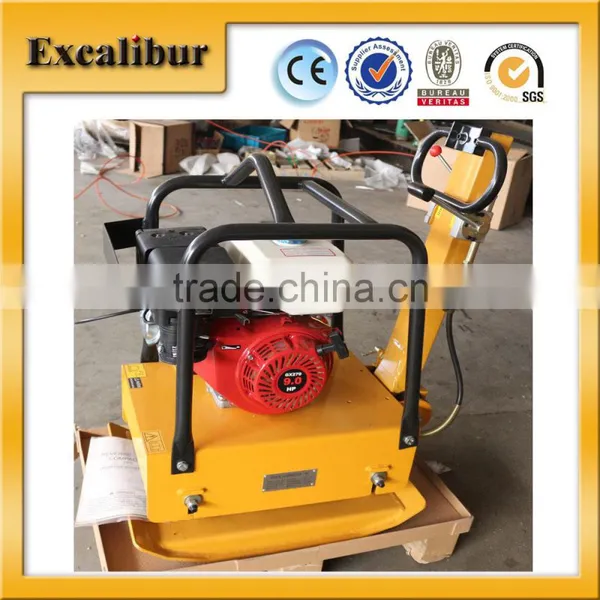 Model SC160 B Bi- Direction Gasoline Engine Powered Soil Plate Compactor For Construction Work