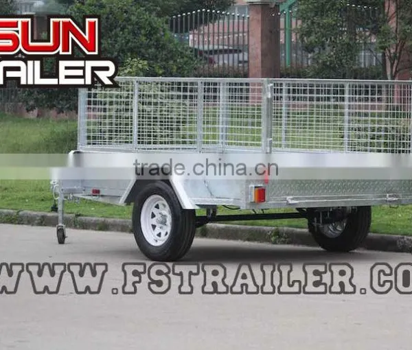 Fully Welded Cage Trailer 2017 (8x5'/Tilting/ADR) photo-2