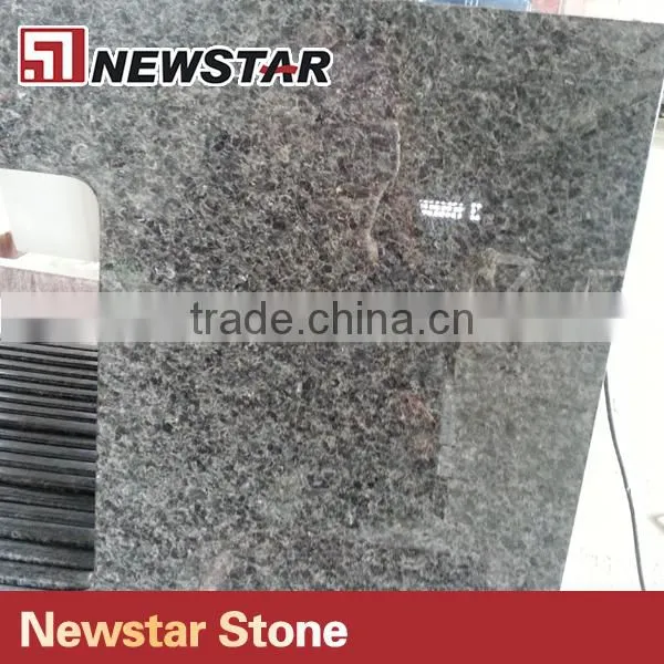 Blue Polished Granite Countertop Metal Countertop Edges photo-4