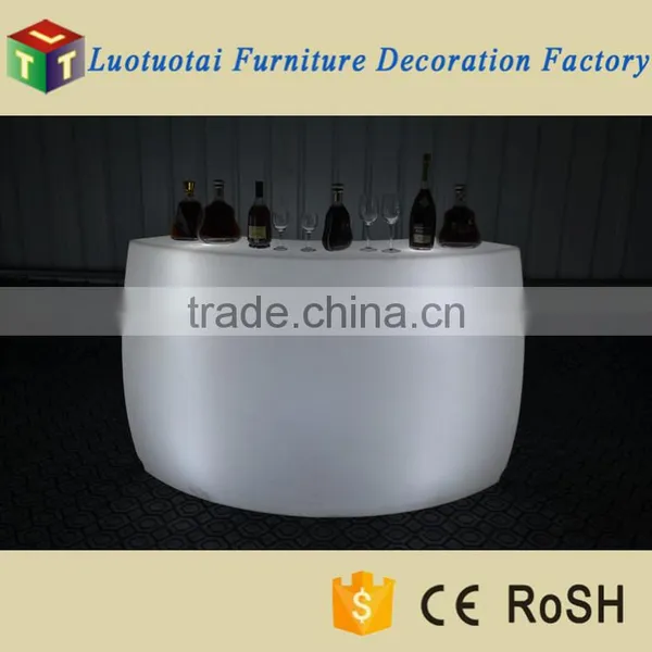 LED Remote Straight Bar Counter/ Hot Sell LED Rechargeable Bar Counter/LED Outdoor Lawn Use Bar Counter photo-4