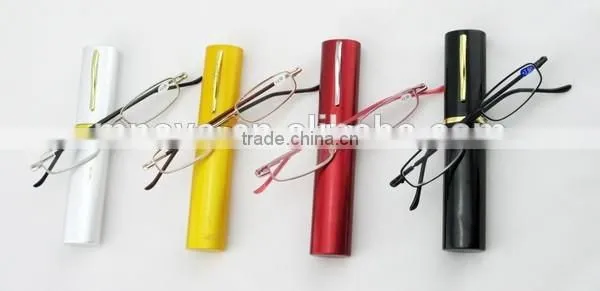 Hot Sale Mini Slim Foldable Tube Reading Glasses photo-3