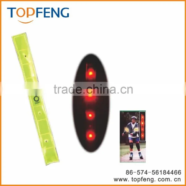 Reflective LED Lighted Safety Band, Arm Strap Bands,Flashing LED Arm Band,Warning LED Arm Band photo-2