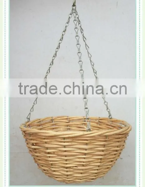 Wicker Flowerpot for Garden Decoration & Willow Flower Basket photo-3