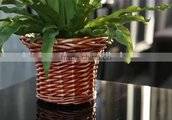 2015 Wholesale Wicker Flower Wickerwork Vase photo-2