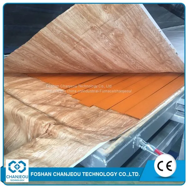 Aluminum Sheet Wood Grain Transfer Machine photo-2