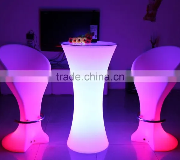 Led Bar Table/cocktail Chari/led Coffee Table for Coffee Shop photo-2