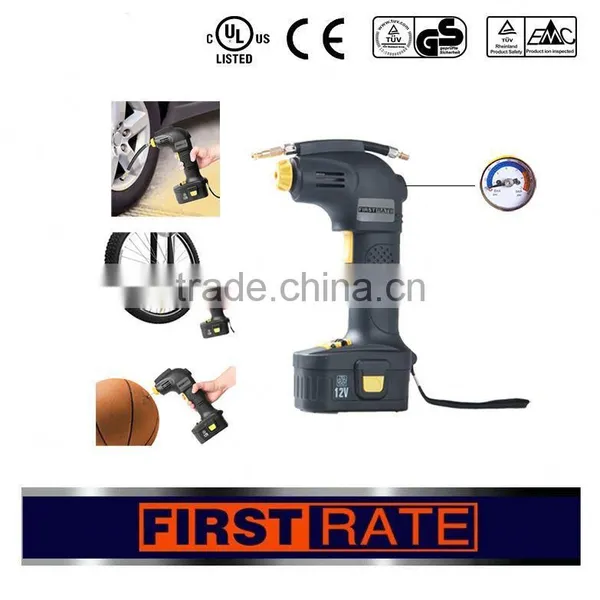 China wholesale Portable Battery Operated 9.6V 12V 14.4V 18V mobile air compressor