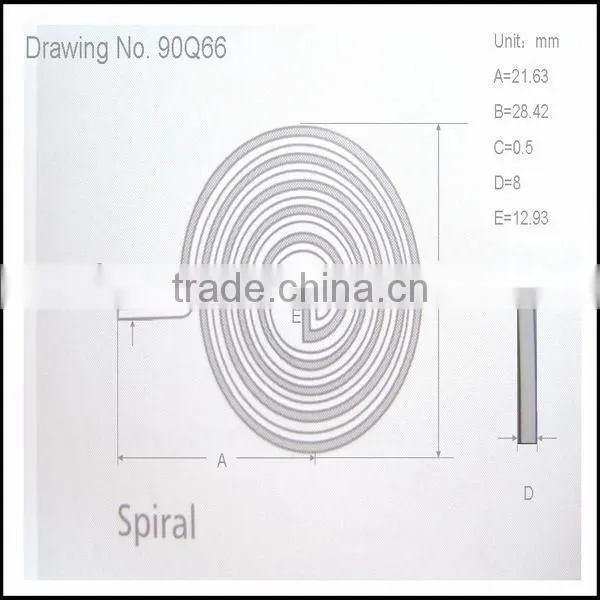 ISO Standard Thermal Bimetal Coil for Auto Part photo-2