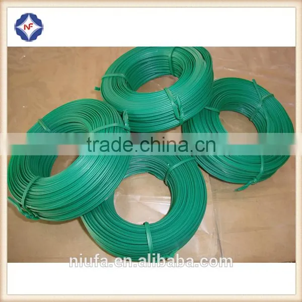 PE/PVC Plastic Coated Single Metal Wire Garden Twist Tie photo-2