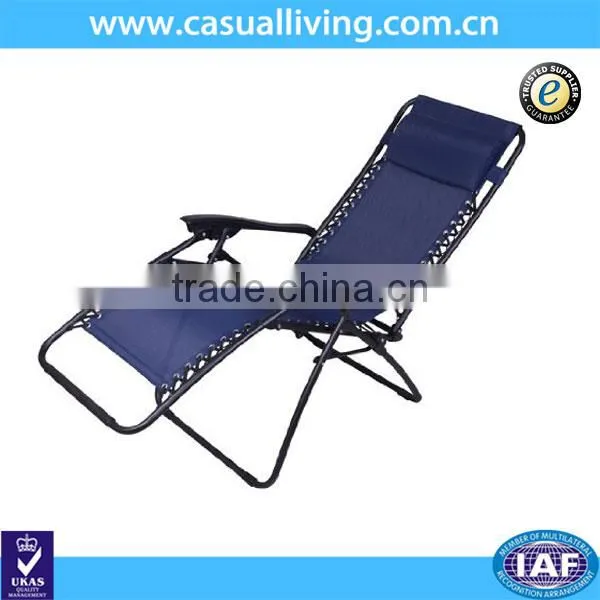 Zero Recliner Pool Lounge With Cup Holder photo-2