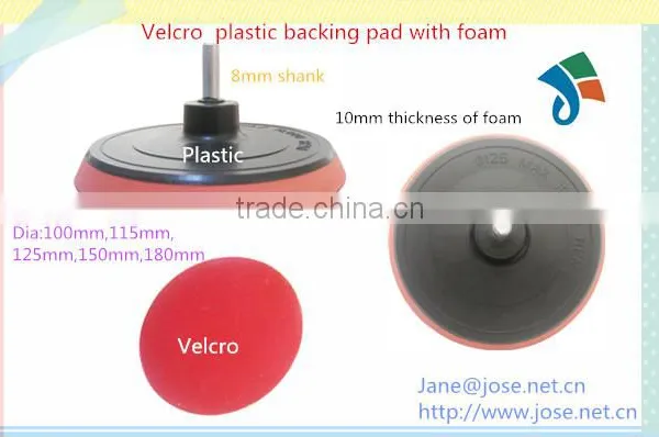 Plastic Foam With 8mm Shank Backing Pad photo-2