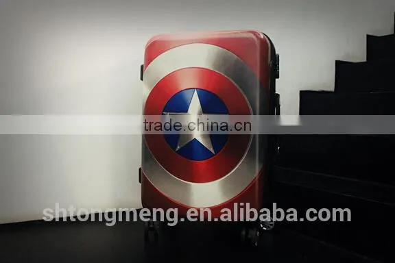 Hard Shell Travel Luggage Trolley Suitcase Printing Luggage photo-3
