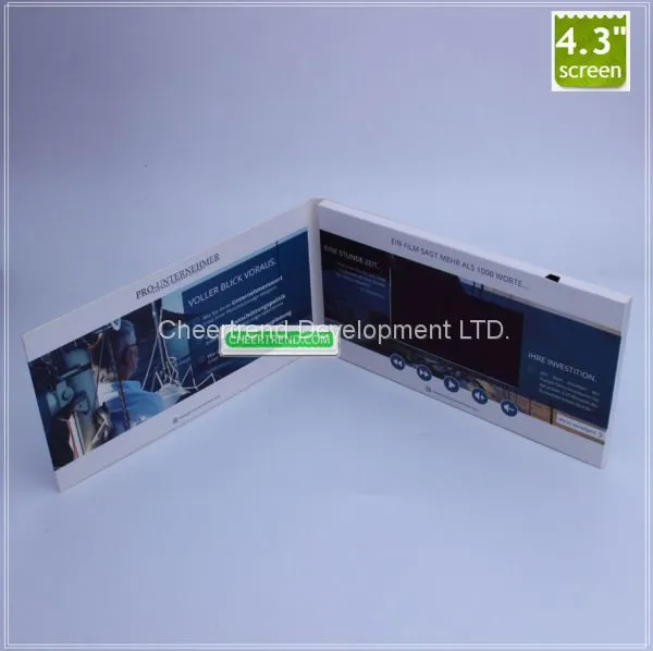 7-дюймовая TFT LCD видеоброшюра модуля для карты photo-4