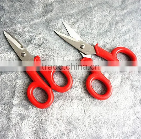 61100 Electrical Scissors,Fiber Optic Shears Wire Cable Cutter Scissors photo-2