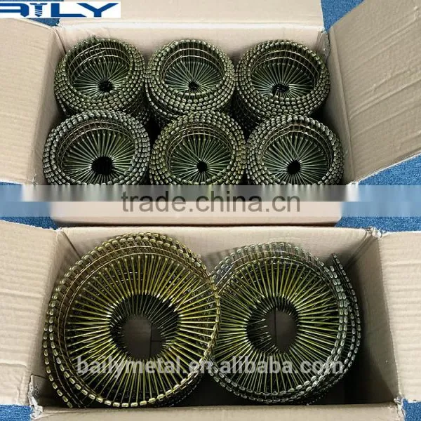 Manufacturer Customized 1-3m Smooth Wire Ring Pin Belt , NAILS Link Belts photo-6