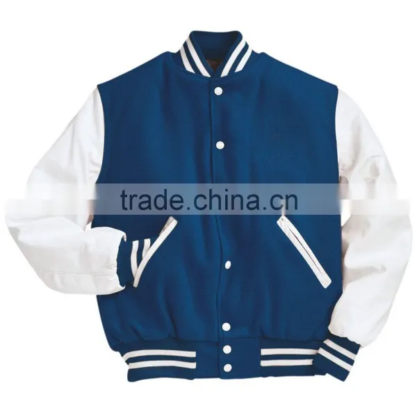 High Quality Casual Cotton Varsity Jackets photo-6