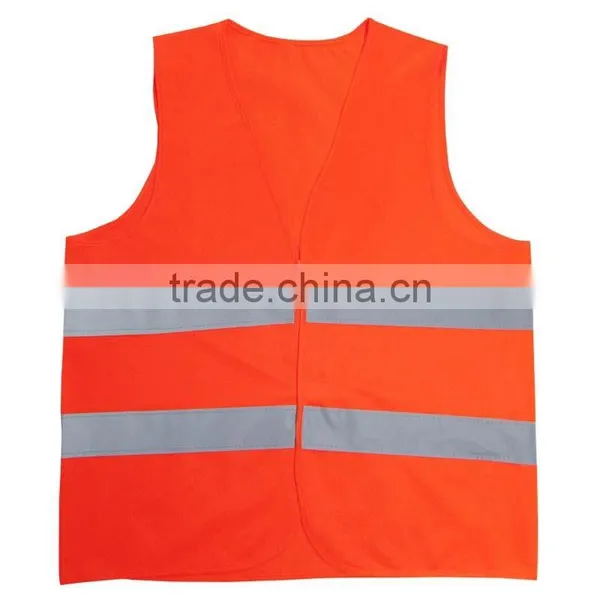 Wholesale Printing Logo Cheap Low MOQ Orange Yellow Green Safety Mesh Traffic Reflectors Incident Vest 3M Reflective Tank Top photo-3