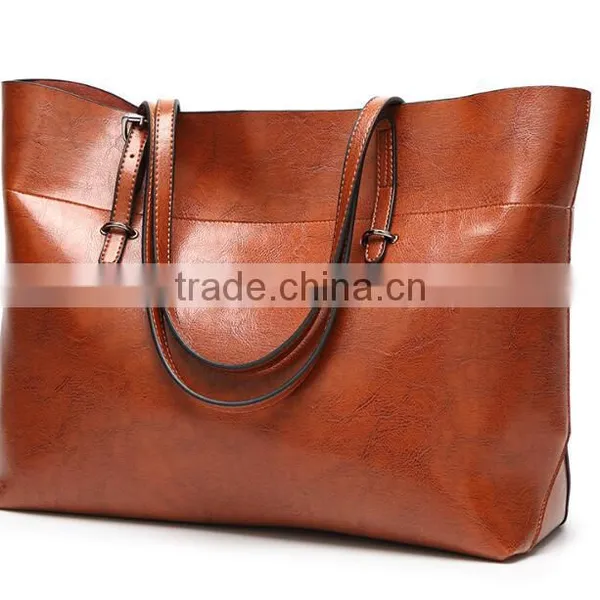 Zm50086b 2017 New Style Bags Women Simple Handbags Hot Sell Shoulder Bag photo-2