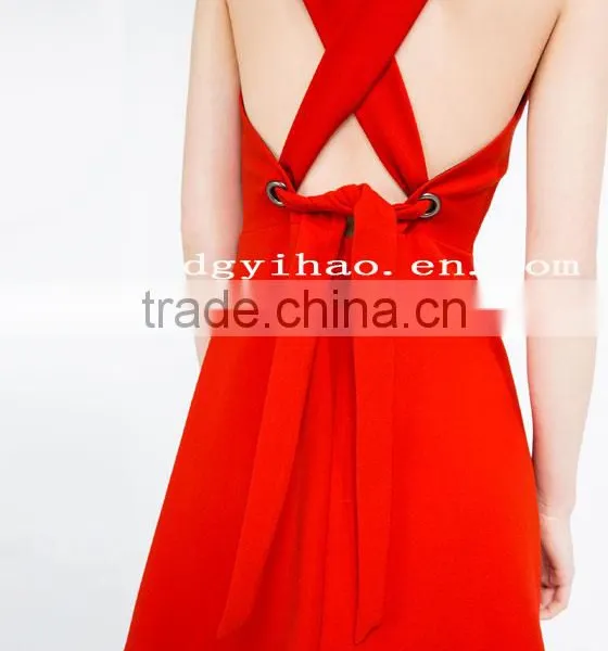 Dongguan Clothing Manufacturers Free Prom Fshion Summer Women Dress Designs 2016 Polyester for Ladies Fitness Woman Wear Sexy photo-4