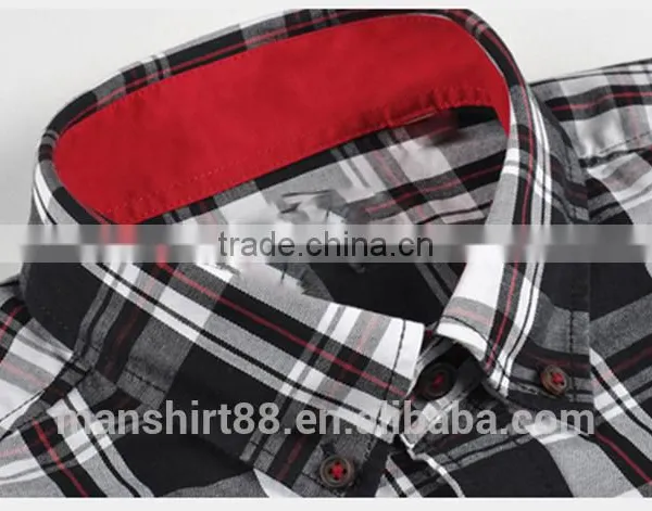 100% Cotton Business Shirt for Men Button Down Long Sleeve Causal Shirt photo-2