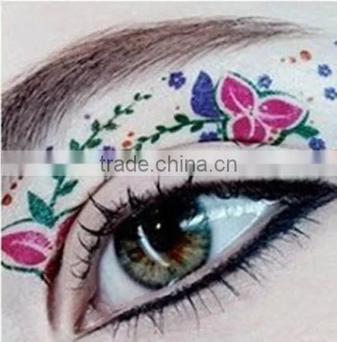 Makeup Smokey Eyeshadow Tattoo Sticker Eyeliner Tattoo photo-2
