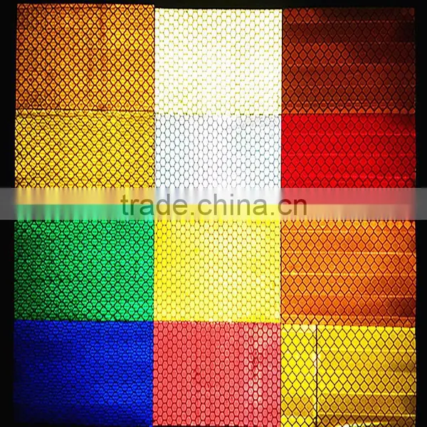 China Glow in the Dark Self Adhesive Reflective Film Car Plates for Safety photo-3