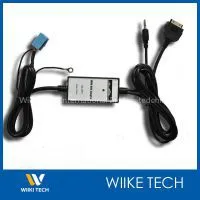 Car MP3 Player IPod IPhone 3.5 Aux Input Audio Adapter For 1998-2009 Audi VW