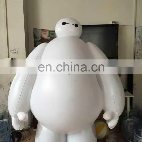2015 PVC Inflatable Mascot Costume.inflatable Robot Baymax for Hot Sale