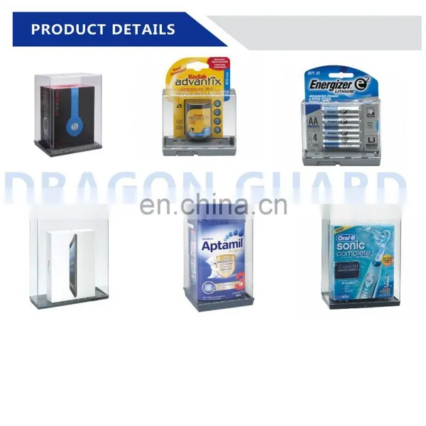 Double Magnetci Bar Anti-theft Protective Box, Eas Security Box, Transparent Keeper photo-2