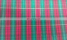 Plaid Grosgrain Christmas Ribbon Fabric