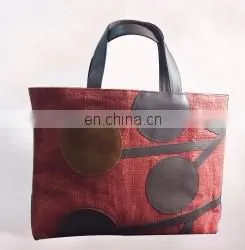 Washed Jute HandBag