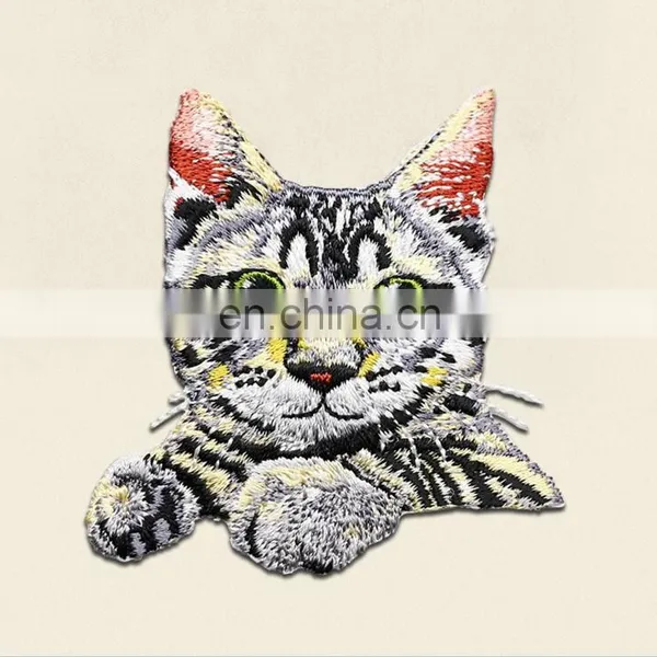 Custom 3d Logo Design Animal Sew on Embroidery Patches photo-2