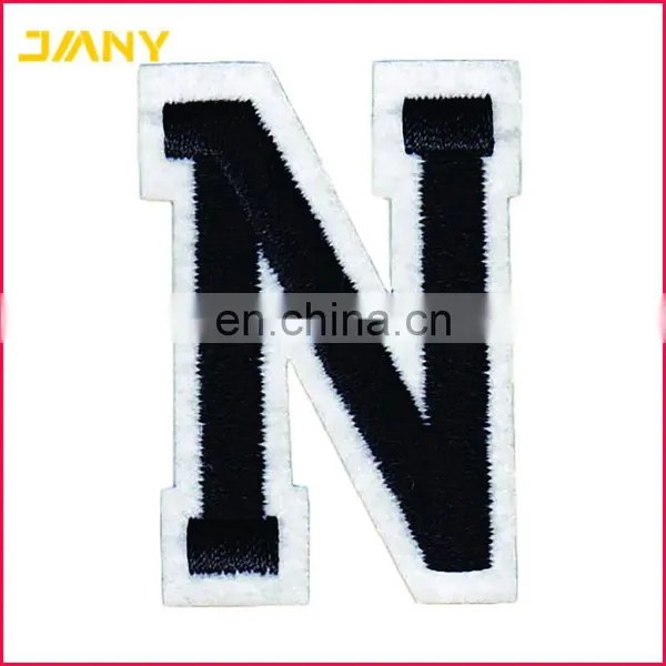 Custom Letter Iron On Embroidered Applique Patch for Clothing photo-6