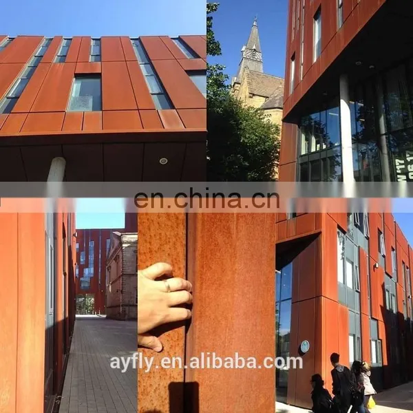 Corten Steel Wall Cladding Customized Metal Sheet photo-6