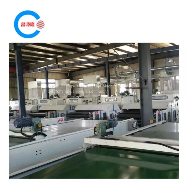 Nonwoven Thermal Bonded Wadding Production Line photo-4