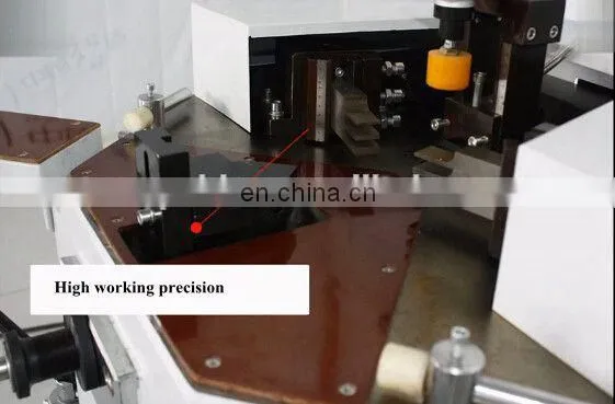 China OEM Single Head Corner Crimping Machine / Aluminum Window Forming Machine photo-4