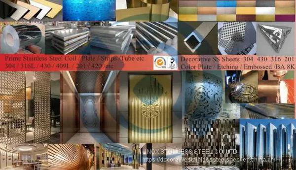 304 8k Mirror Surface Decorative Stainless Steel Plate,no.8 Color Decorative Stainless Steel Sheet photo-4