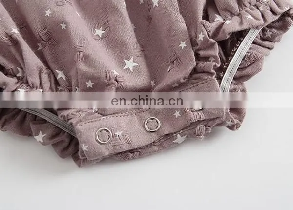 Summer Sleeveless Infant Rompers Casual 100% Cotton Newborn Bodysuit photo-6