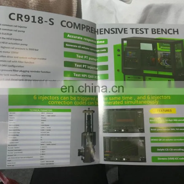 Auto Car Diagnostic CR918S Multi-function Common Rail Injector Pump Test Bench photo-6