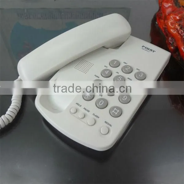 White or Black ABS Brizal Corded Telephone photo-5