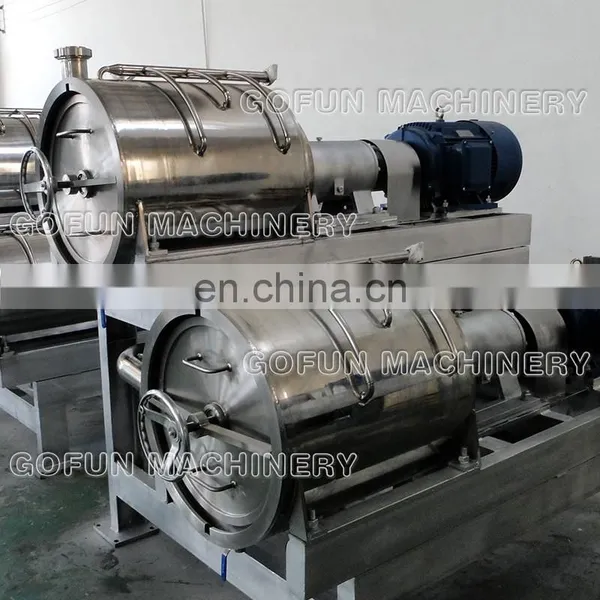 Pineapple/apricot/strawberry/pawpaw/tangerine/guava Stainless Steel Pulping Machine photo-2