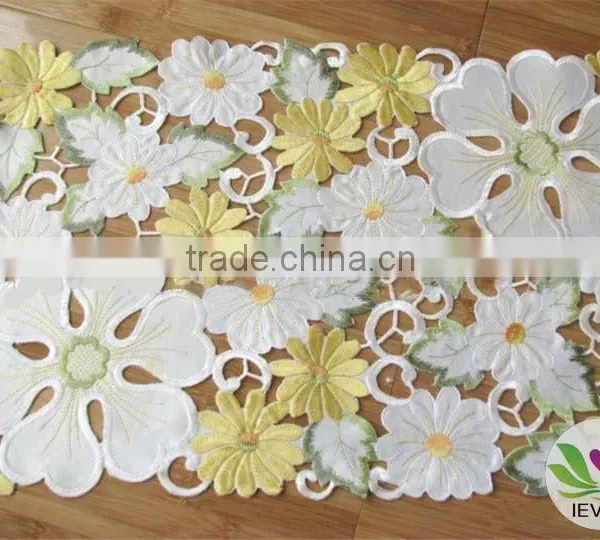 100% Cotton Damask Tablecloth Hemstitch Table Cloth Luxurious Tablecloth Pink Fancy Tablecloth photo-3