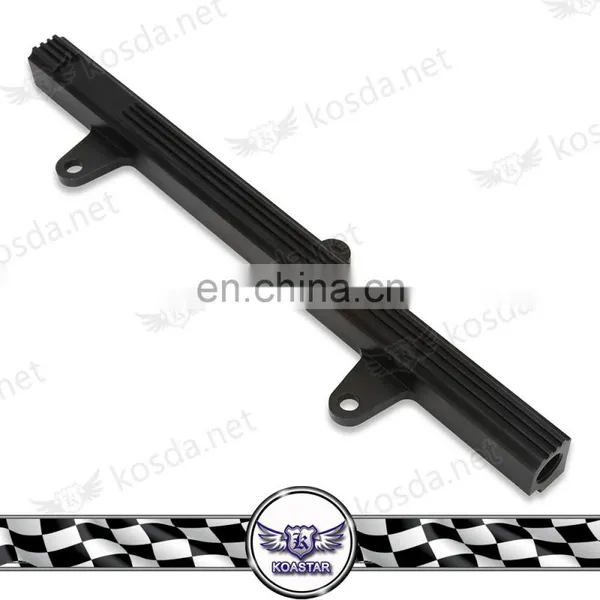 High Pressure Racing Aluminum Black Fuel Injector Rail Kit for SR20 S13 photo-3