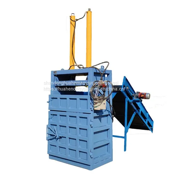 Horizontal Hydraulic Packer Waste Carton Paperboard Waste Hydraulic Press Plastic Bottle Can Beverage Bottle Packer photo-2