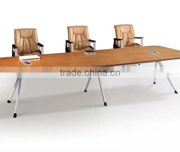 2015# Latest Design Office Modern Conference Table Metal Leg PS-207