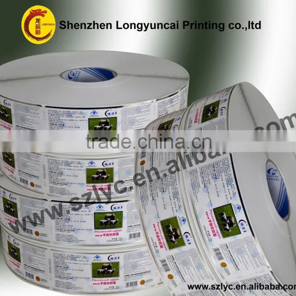 waterproof adhesive labels for plastic bottles
