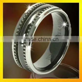 Fashion Mens Tungsten Rings Jewelry