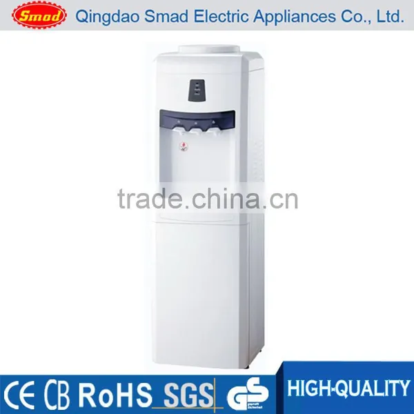 Plastic Compressor Cooling Floor Standing Vertical Water Dispenser photo-6